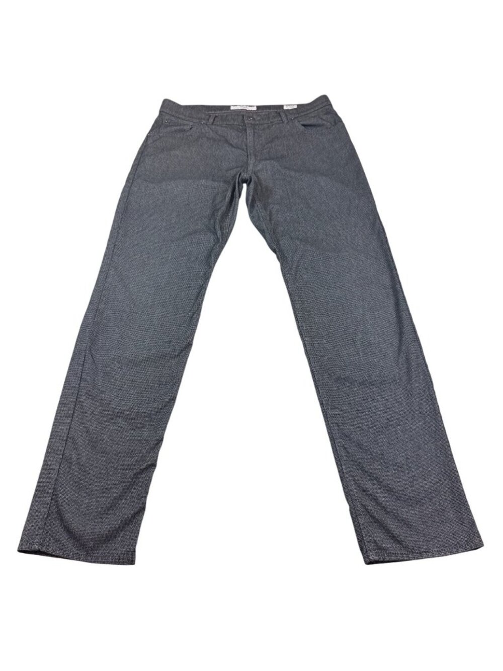Brax Mens Modern Fit Chuck Pants Size 34/32 Gray Checkered 50 (FF660)